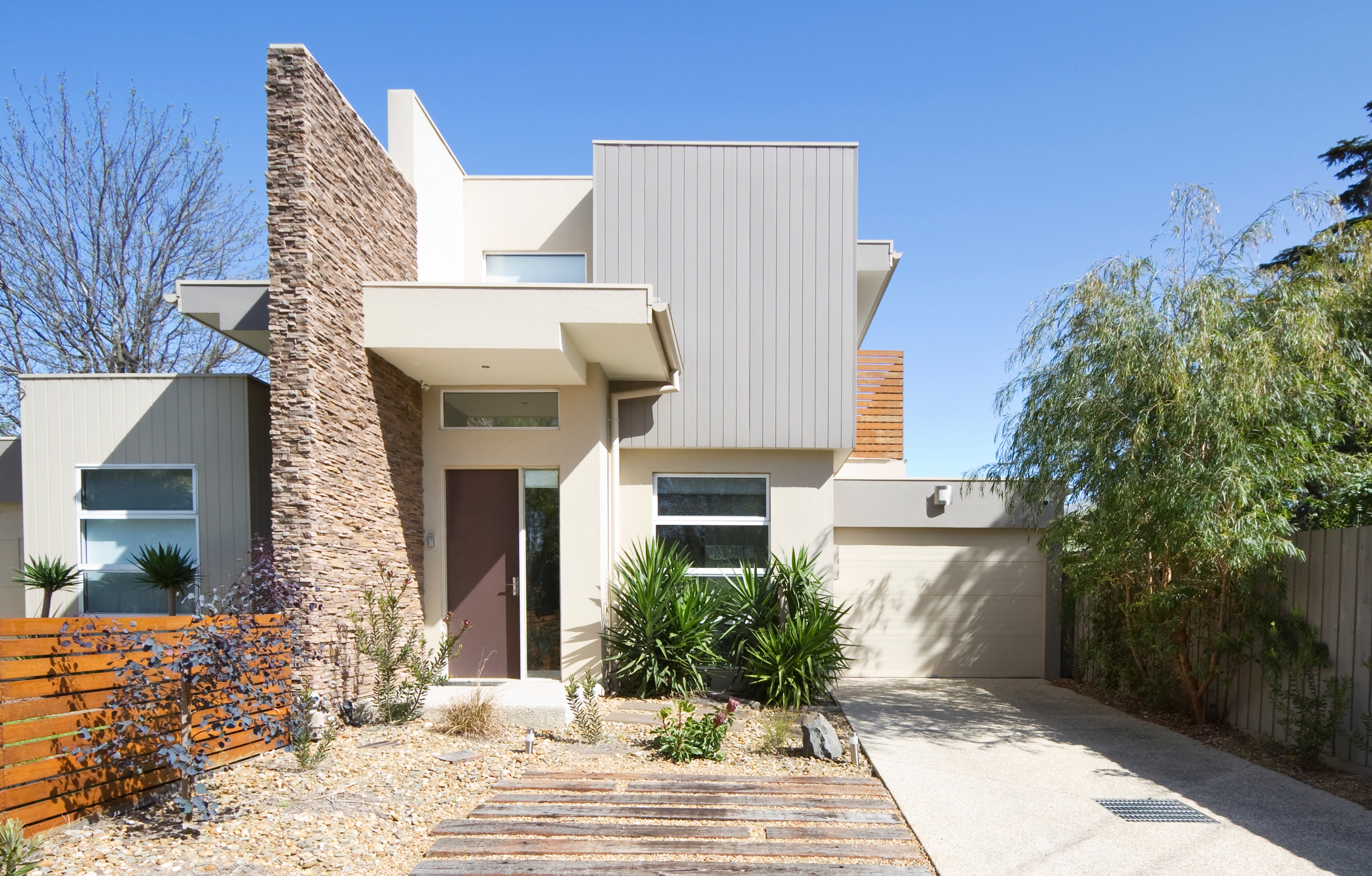 Two-Story Modern House Design
