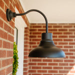 Black outdoor lighting by Post & Porch, home of curb appeal accessories for the front porch and beyond