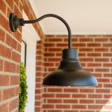 Black outdoor lighting by Post & Porch, home of curb appeal accessories for the front porch and beyond