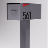 Malone Post‑Mounted Mailbox with Lock