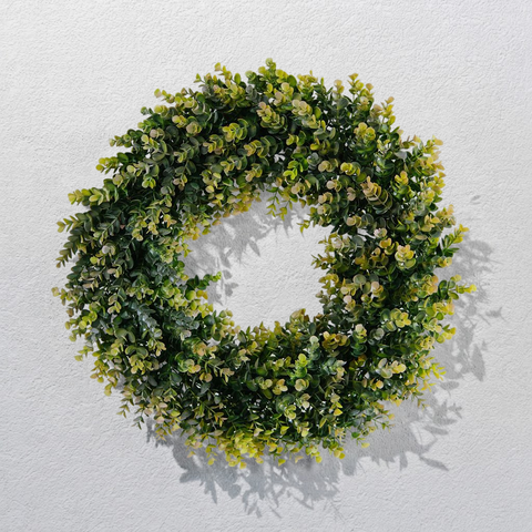 The Evergreen| Faux Eucalyptus Wreath