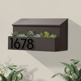 The Garden Wall-Mounted Mailbox