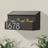 The Garden Wall-Mounted Mailbox