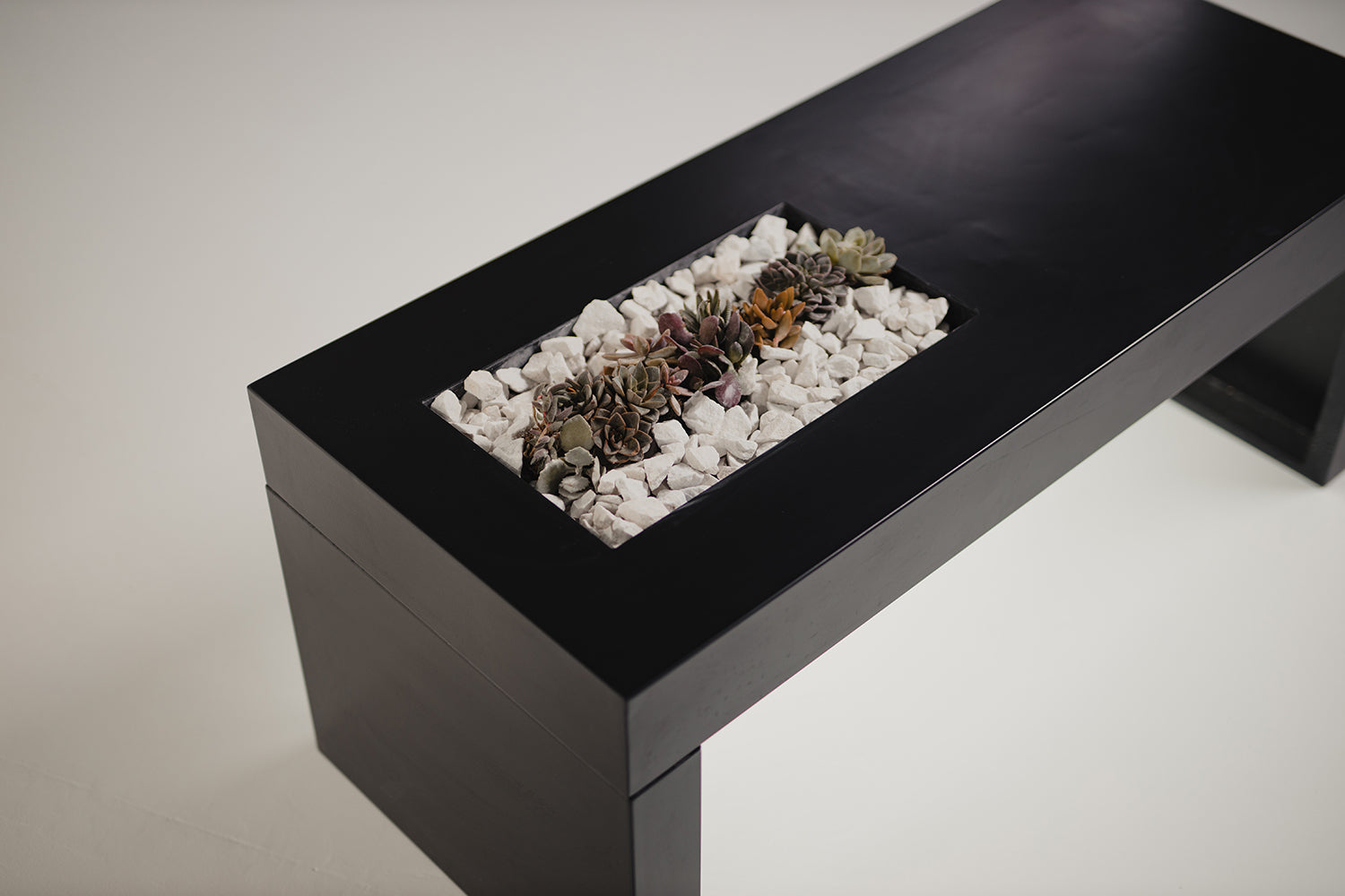 The Solitude Planter Bench by Post & Porch, home of curb appeal accessories for the front porch and beyond