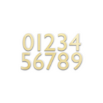 Magnetic House Numbers; Bronze Address Numbers