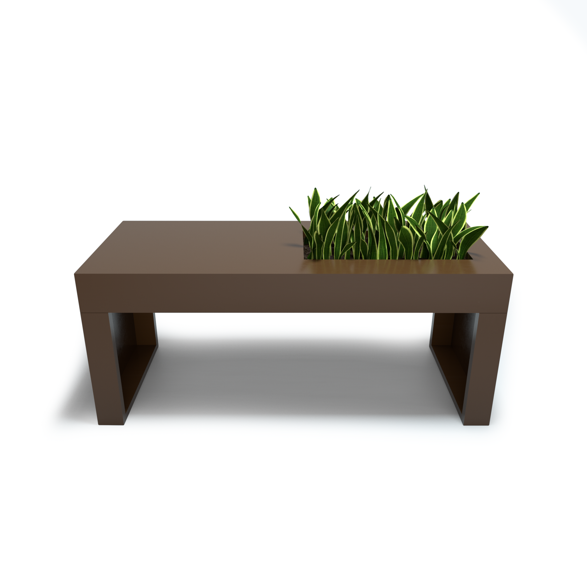 The Solitude Planter Bench by Post & Porch, home of curb appeal accessories for the front porch and beyond
