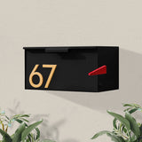 Short Stack Wall-Mounted Mailbox