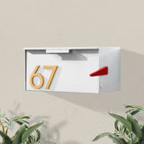 Short Stack Wall-Mounted Mailbox