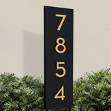 Welcome Home House Number Yard Address Sign