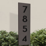 Welcome Home House Number Yard Address Sign
