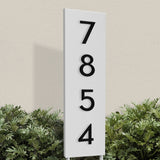 Welcome Home House Number Yard Address Sign