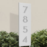 Welcome Home House Number Yard Address Sign