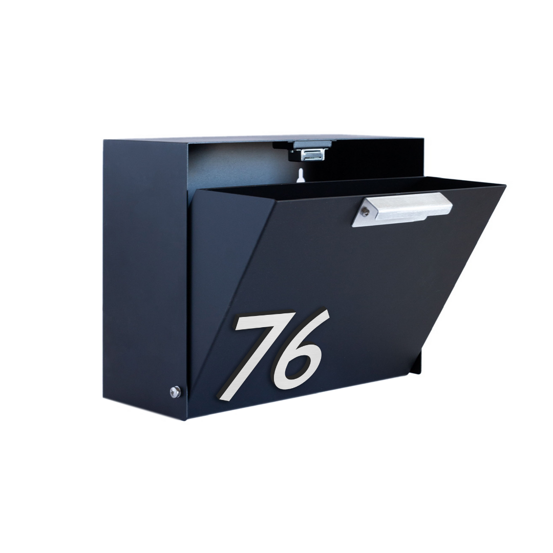 Folding Blue mailbox