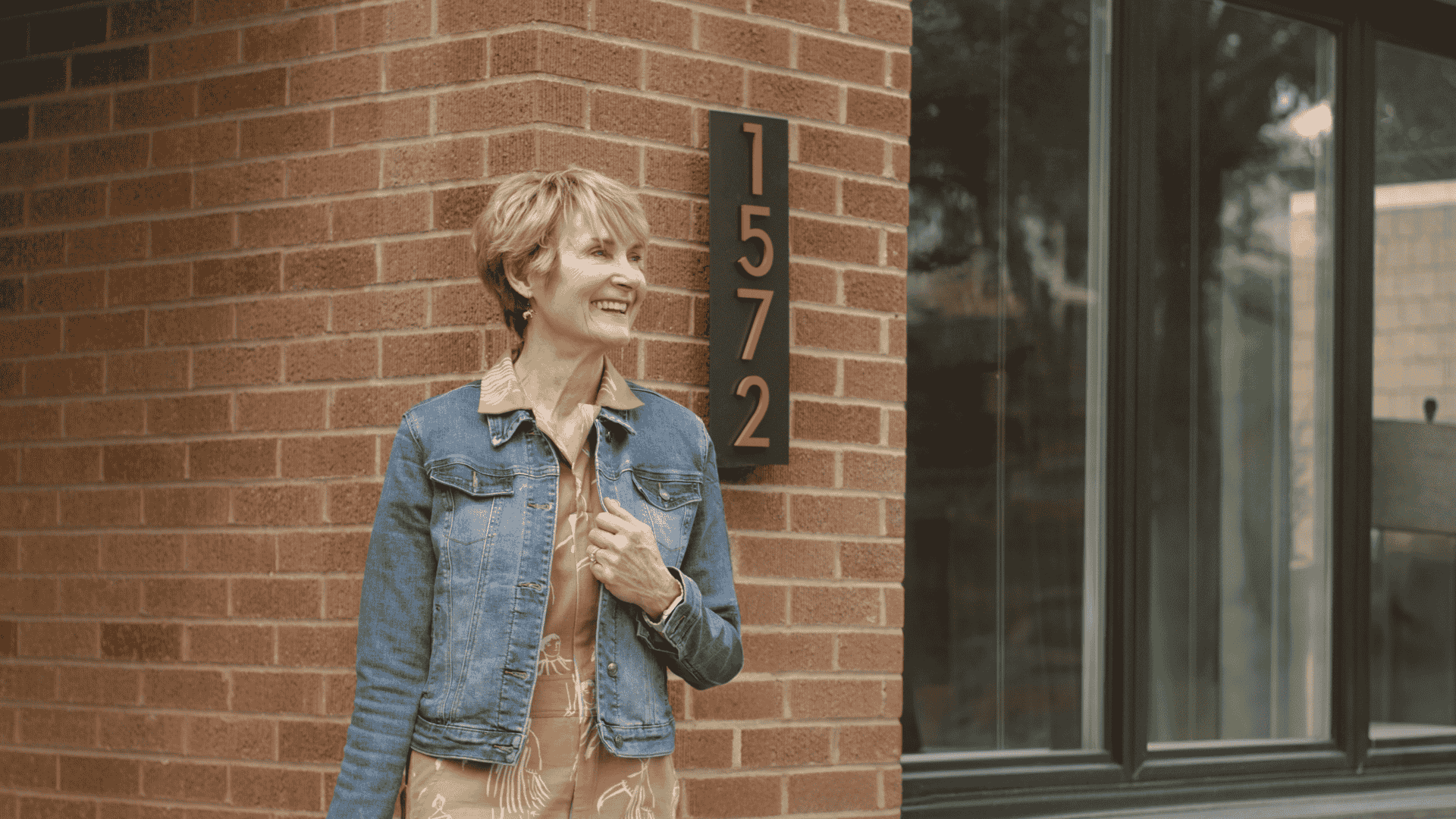 The Simply Sweet House Number Plaque by Post & Porch, the home of curb appeal accessories for the front porch and beyond