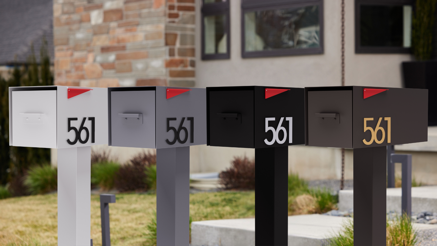 How to Choose the Perfect Color for Your Post-Mount Mailbox