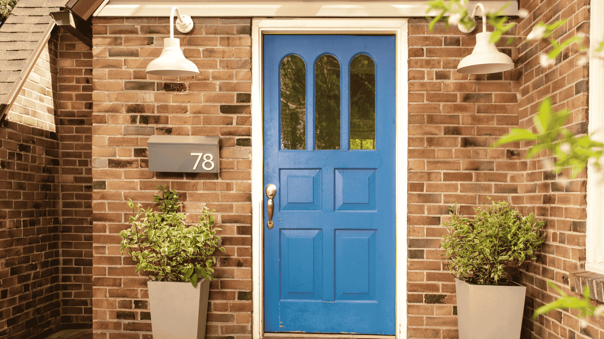 Outdoor Wall Lighting For Your House Numbers Sign