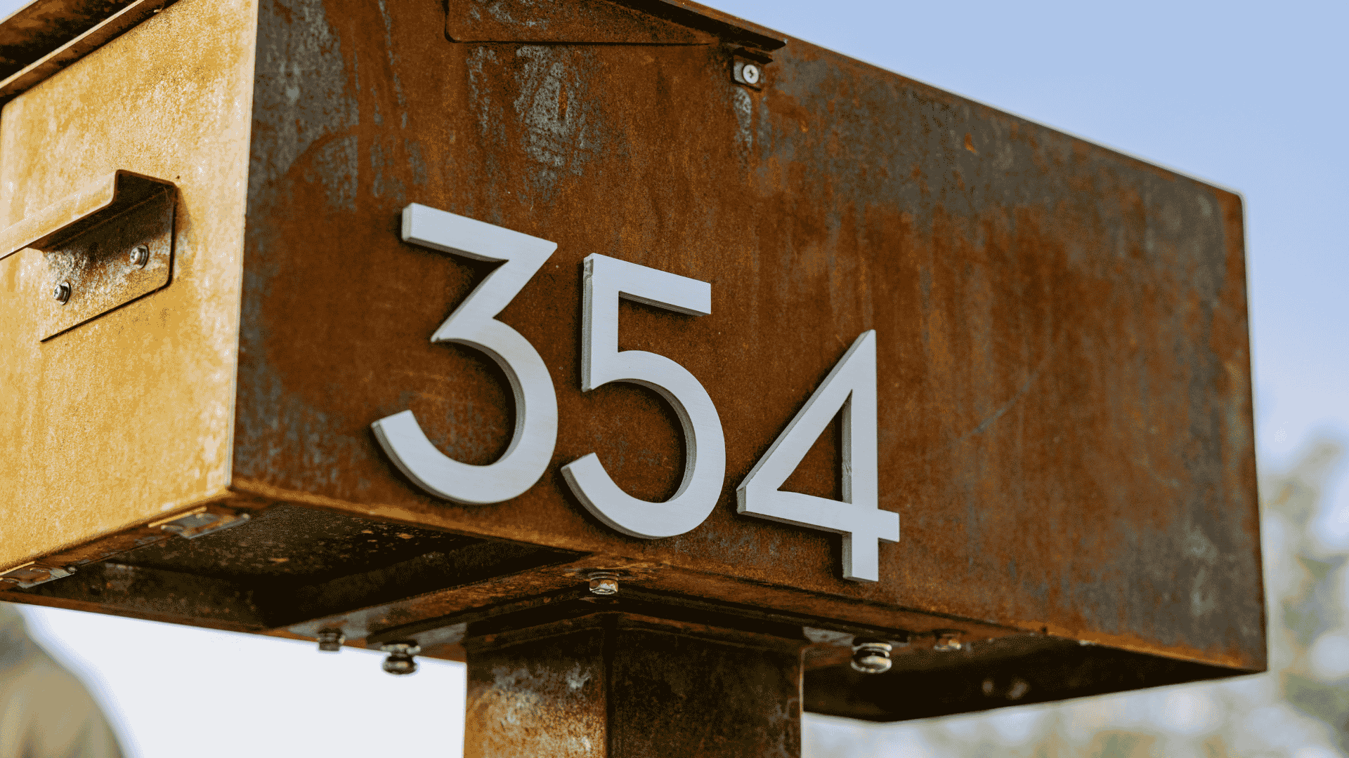 A Patina Mailbox Lookbook for Modern Inspo