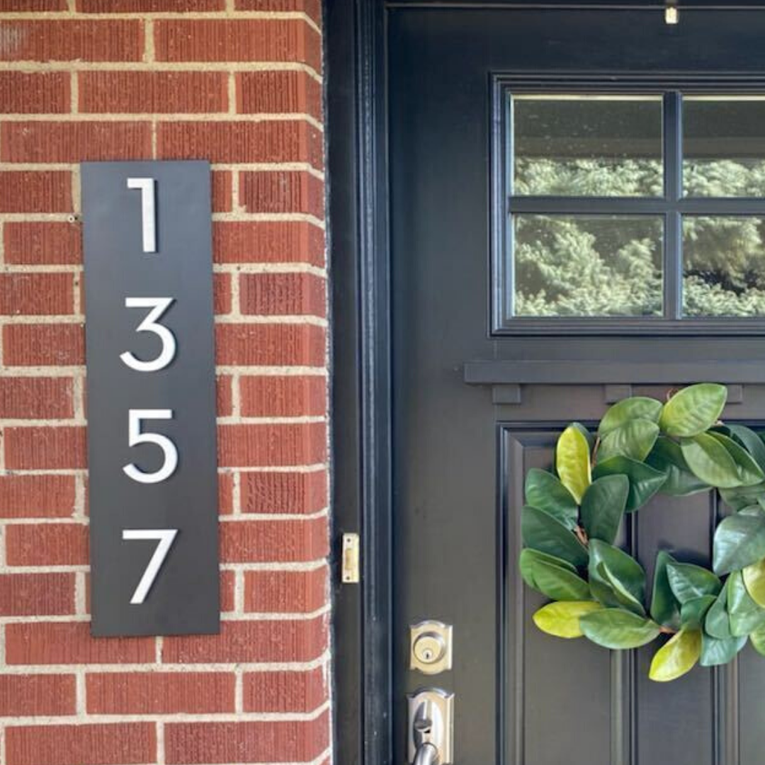 Modern House Numbers