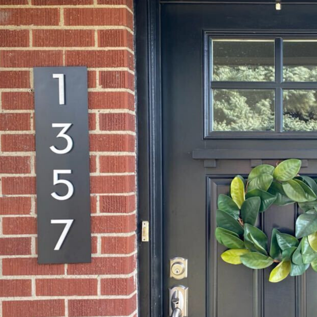 Contemporary House Numbers
