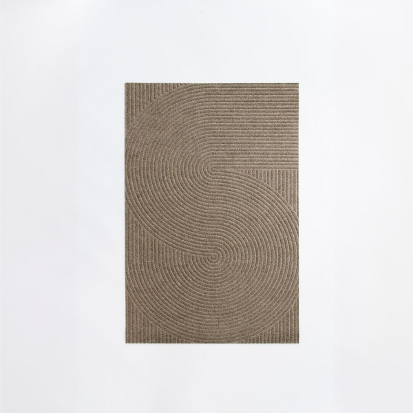 Modern Doormat in Sand