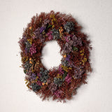 The Dusk | Dried Hydrangea Botanical Wreath