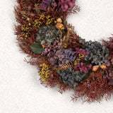The Dusk | Dried Hydrangea Botanical Wreath