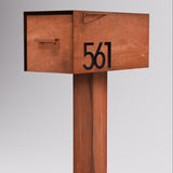 Malone Post‑Mounted Mailbox with Lock