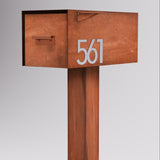 Malone Post‑Mounted Mailbox with Lock