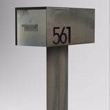 Malone Post‑Mounted Mailbox with Lock