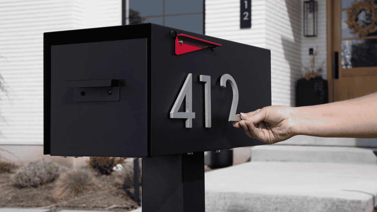 Popular Properity Numbers Why Having Modern House Numbers Matter More Than You Think–Post & Porch