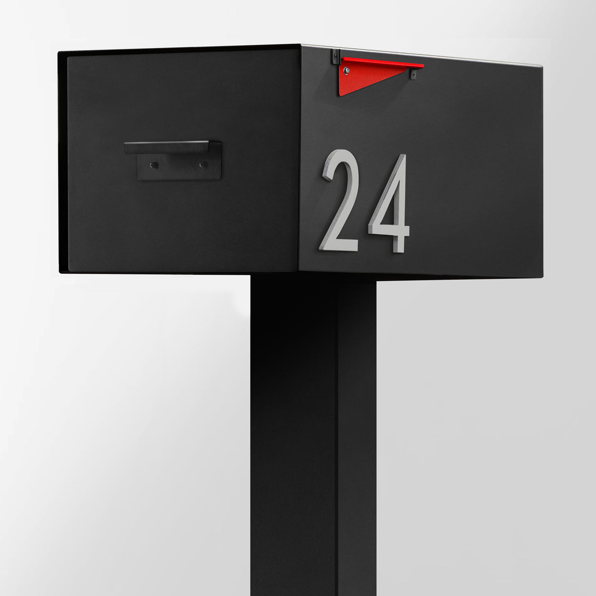 Large Malone Post-Mounted Mailbox – Post & Porch