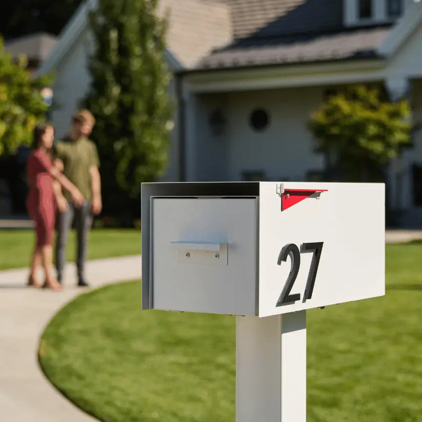 The Malone Modern Mailbox Advertorial Endless Customization