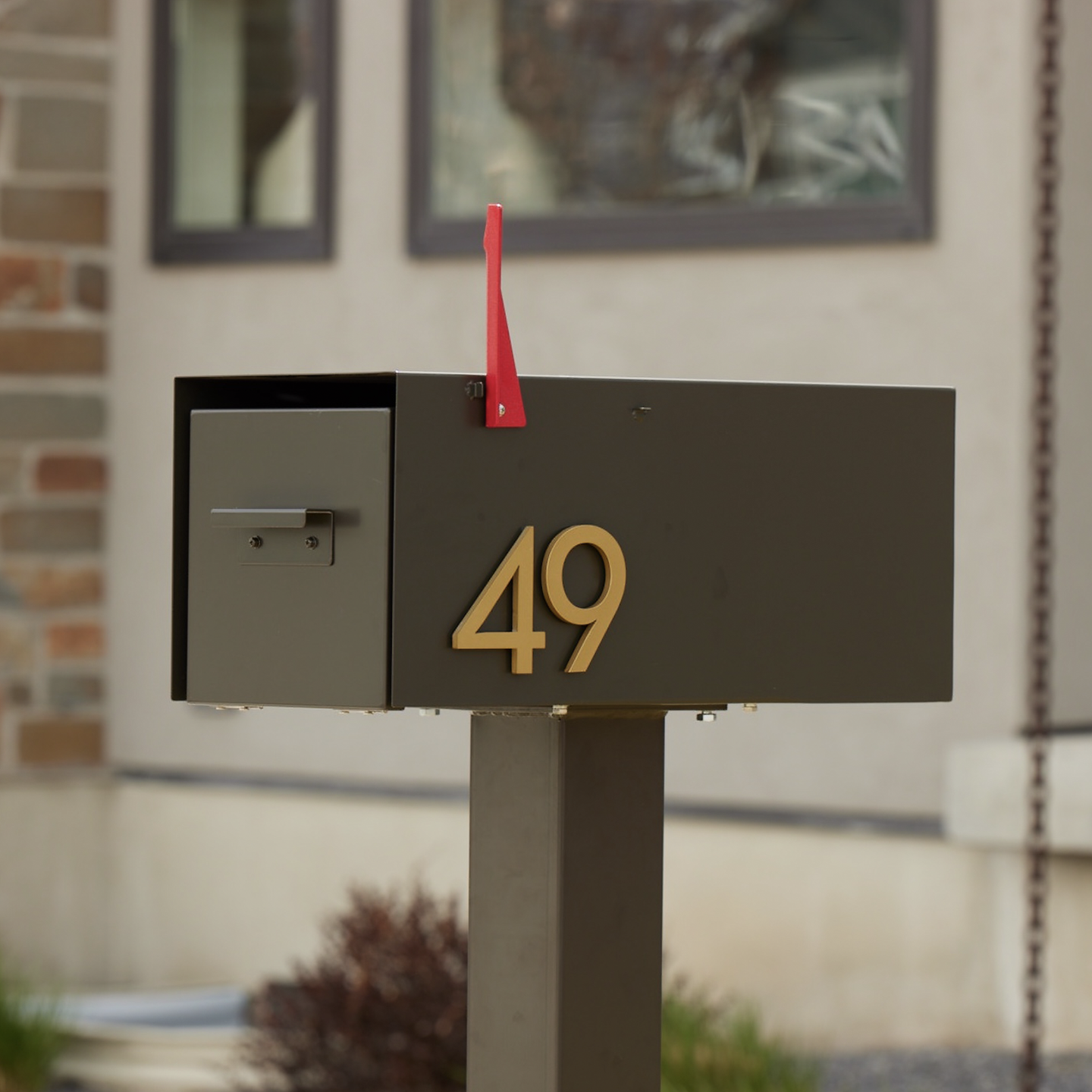 Malone Post-Mounted Mailbox Optional Pole