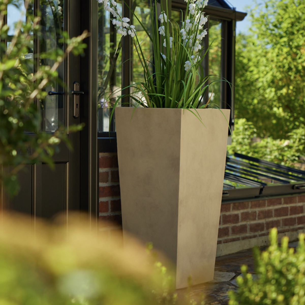 angled pot planter Holbrook Planter Pot