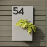 Curb Appeal Address Planter