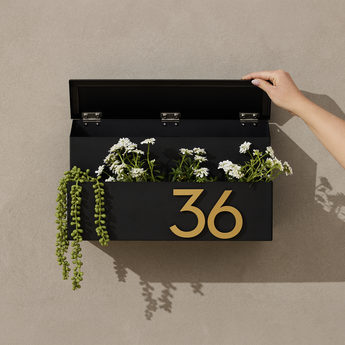 modernaspectshop The Garden Wall-Mounted Mailbox