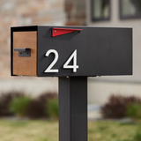 Sublimated Wood Door for Malone Mailbox and Large Mailbox