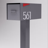 Malone Post‑Mounted Mailbox with Lock