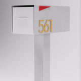 Malone Post‑Mounted Mailbox with Lock