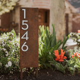 Patina Welcome Home Yard Sign (arrives raw steel state)