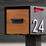 Sublimated Wood Door for Malone Mailbox and Large Mailbox