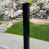 Metal Mailbox Post