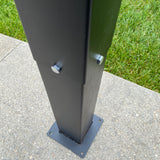 Metal Mailbox Post