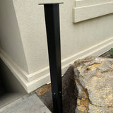 Metal Mailbox Post