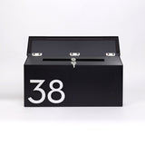 Wall-Mounted Mailbox Lock