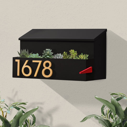 The Garden Wall-Mounted Mailbox