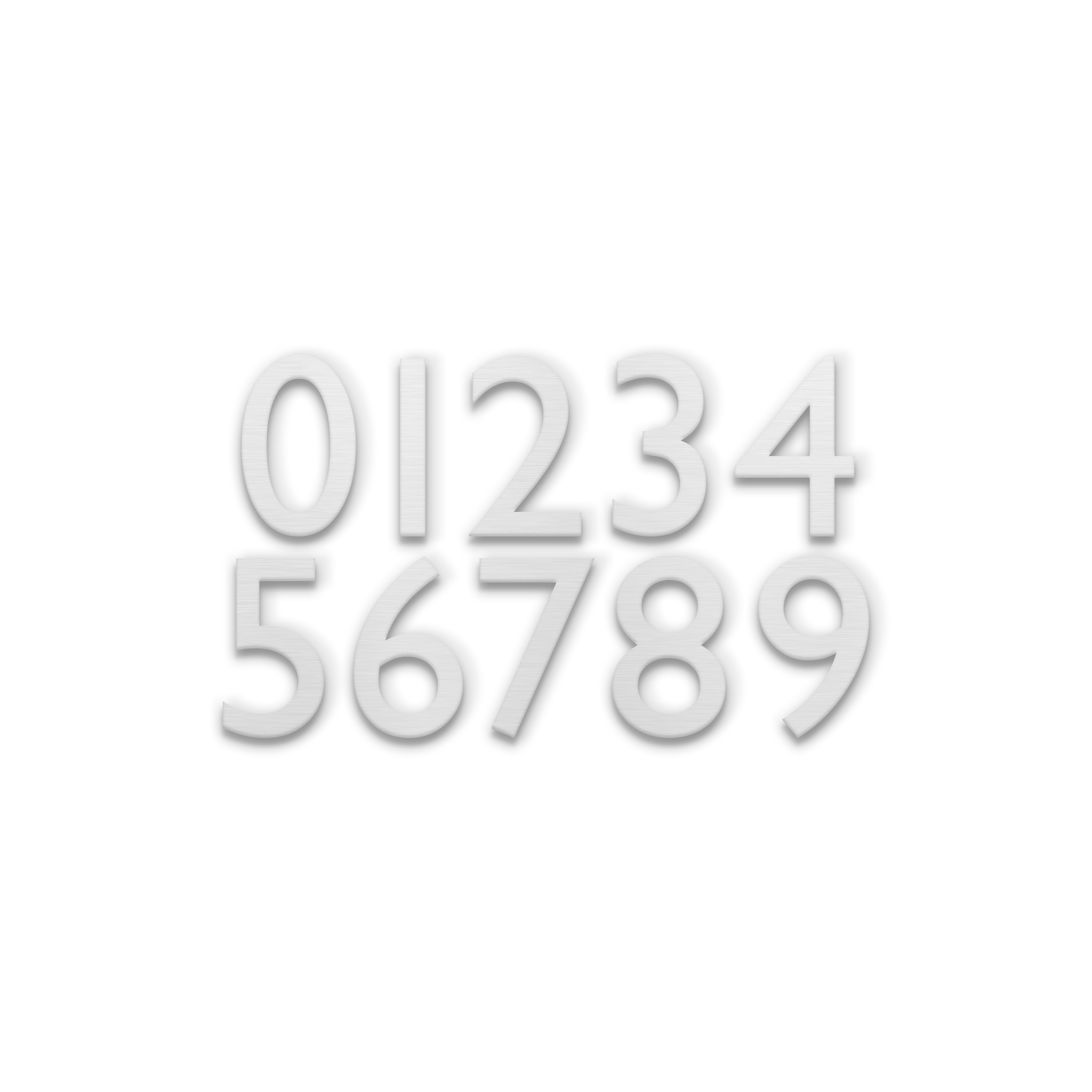 4" Magnetic House Numbers