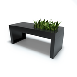 Solitude Planter Bench