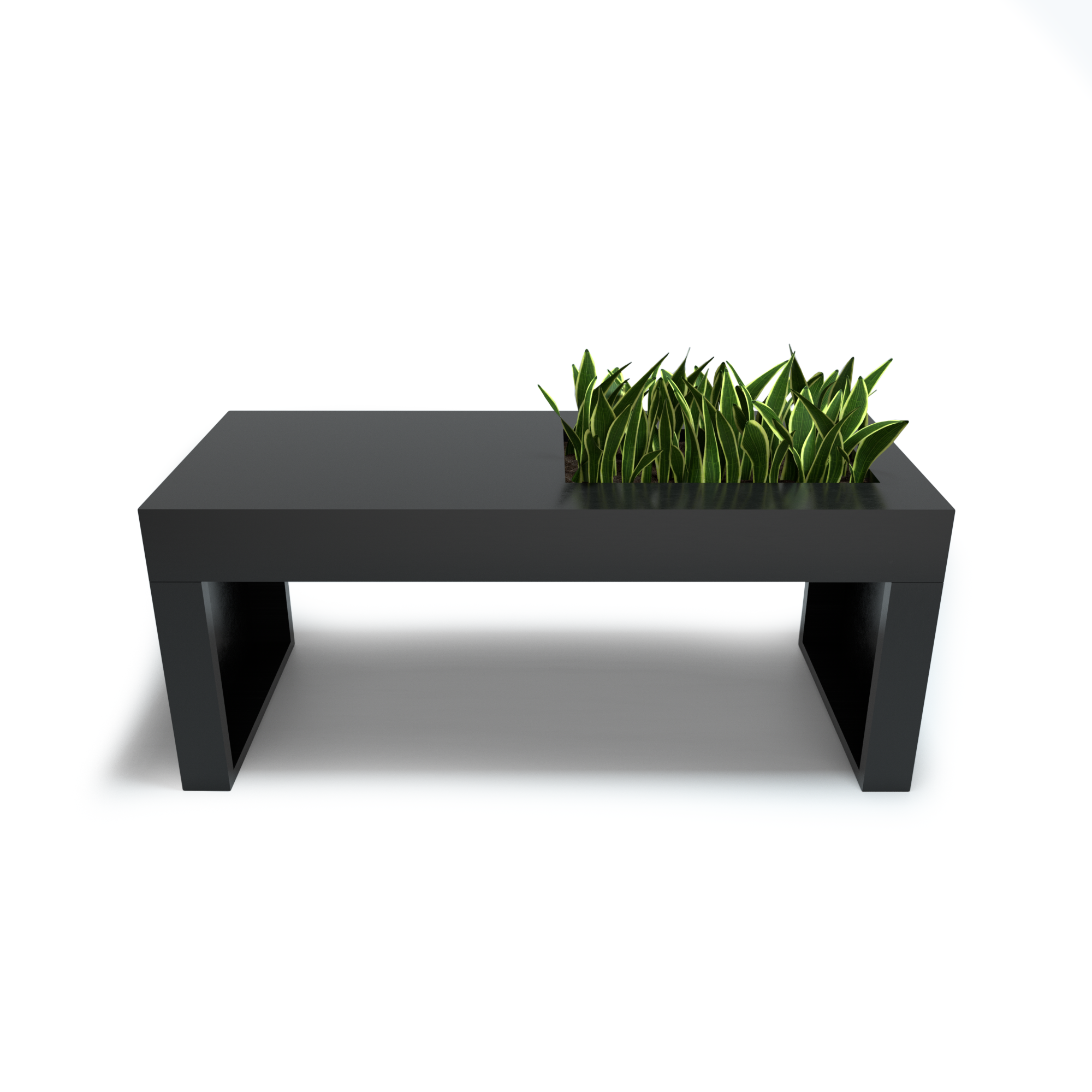 The Solitude Planter Bench by Post & Porch, home of curb appeal accessories for the front porch and beyond