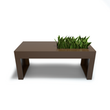 Solitude Planter Bench